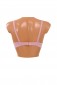 Rožinės spalvos moteriška liemenėlė su nėrinukais ir MINI "push up" DFL107