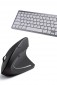 Belaidės klaviatūros ir ergonominės pelės rinkinys