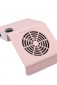Nagų frezavimo ventiliatorius, rožinis
