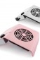 Nagų frezavimo ventiliatorius, rožinis